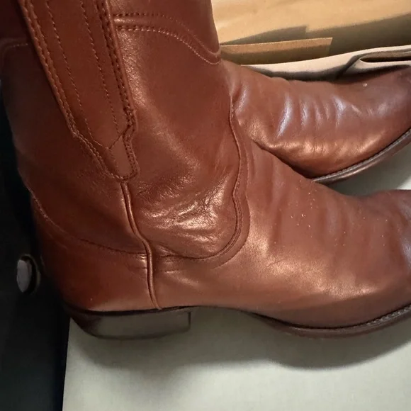 Men's Tecovas Brown Leather Boots